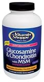Vitamin Shoppe - Glucosamine & Chondroitin Sulfate with MSM - Raspberry, 120 wafers