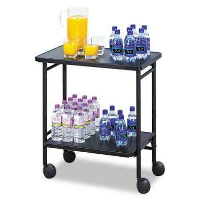 Safco Folding Office Cart Black