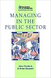 Managing in the Public Sector (Institute of Management Series)