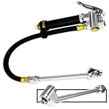 Air Tire Inflator w/ 120PSI Gauge & 12 Hose for tires
