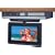 Audiovox VE927 9-Inch LCD Drop-Down TV with Built-In DVD Player and Clock Radio