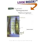 Legal Studies: Terminology and Transcription by Wanda Roderick-Bolton