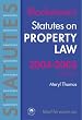 Statutes on Property Law 2004-2005 (Blackstone's Statutes)