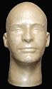 Male Mannequin Gold Styrofoam Head