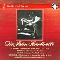 Schubert: Symphony No. 9 "The Great"; Rosamunde Overture; Brahms: Symphony No. 3; Double Concerto