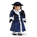 American Girl Samantha's Blue Velvet Holiday Coat, Hat and mittens for 18" Dolls - DOLL IS NOT INCLUDED