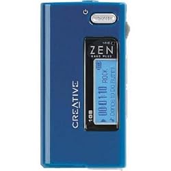 Creative Zen Nano Plus 1 GB MP3 Player (Blue)