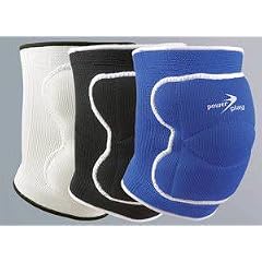 Powerplay Knieschoner Fu�ball Volleyball Unisex. Dicke Polsterung. Blau/ Wei�