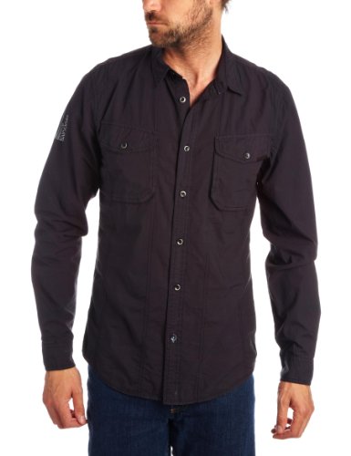 DKNY Poplin Multi- Stitch Poplin Men's Shirt 