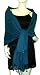Apparel : Pashmina/Silk Wrap Moroccan Blue