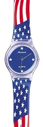 Medana Patriotic American Flag Watch # 2429A