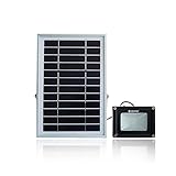 GOODGOODS LED ガーデンライト 充電式 昼白色 50W相当 ソーラーライト LED投光器 屋外 防水 夜間自動点灯 【一年保証】 TY004