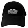 CAPS BLACK EMBROIDERY " FUTURE ADVERTISING SPECIALIST "