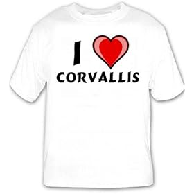 I Love Corvallis T-shirt
