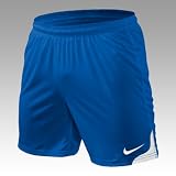 NIKE 332681 Dri-FIT Knit Short mit Innenslip Royal/Wei� 463 - S