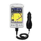 Rapid Car / Auto Charger for the Garmin iQue M3 - Gomadic Brand w/ TipExchange Technology