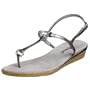 Annie Women's Diamond Sandal,Silver Snake,9 W US