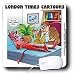 Londons Times New Release Funny Cartoons - Satan In Therapy - Mouse Pads