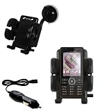 Sony Ericsson G900 Flexible Auto Windshield Holder with Car Charger Uses Gomadic TipExchange 41FAMEhwwkL. SL160 Sony Ericsson G900 Flexible Auto Windshield Holder with Car Charger Uses Gomadic TipExchange