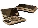 Original Nintendo DS Skin - NEW - BLACK CHROME MIRROR system skins faceplat ....