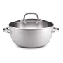 Anolon Chef Clad 5-1/2-Quart Covered Casserole