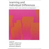 learning and individual differences process trait and content determinants