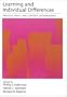 Learning and Individual Differences: Process, Trait, and Content Determinants