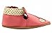 Robeez Cherry Soft Sole Crib Shoe (Infant), Sorbet, 6-12 Months M US