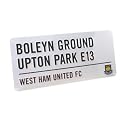 West Ham United Street Sign