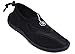 Mens Slip on Water Pool Beach Shoes Aqua Socks (9, Black 5907)