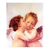 Memo Board / Magnettafel ANGELS mit tollem Print auf Leinwand!