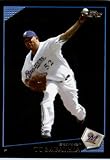2009 Topps Black Border Baseball Card # 170 CC Sabathia Milwaukee Brewers Mint Condition - Shipped In Protective Screwdown Display Case!