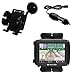 Electronics : Navigon 2100 Flexible Auto Windshield Holder with Car Charger - Uses Gomadic TipExchange