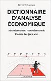 Dictionnaire d'analyse economique