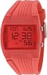 Fossil #DQ1195 Unisex Digital Red Crystal Dial Watch