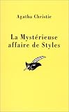 La Myst�rieuse affaire de styles