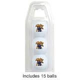 Kentucky Wildcats NCAA 15 Golf Ball Clear Pack