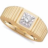 Men's Solitaire Diamond Ring