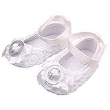 GoGokids 赤ちゃん ファーストシューズ  キッズ シューズ フォーマル 靴  子供 シューズ 軽くて 可愛い ベビー シューズ  出産お祝いプレゼント 七五三 発表会 結婚式 ホワイト (11
