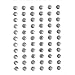 Stick-On Rhinestones Round Crystal (5mm)