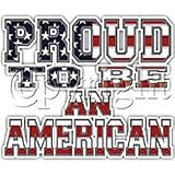 Proud To Be An American Womens Scoop Neck T-Shirt