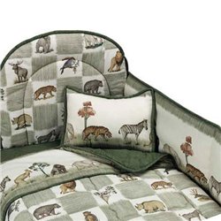 Animal Kingdom - Crib Quilt
