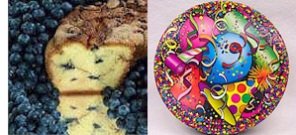 New England Blueberry 10 Coffee Cake (Party Gift Tin) by Coffee Cake