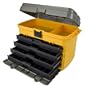 Plano Molding 858 21-Inch Tool Box with Drawers, Graphite Gray with Iron Yellow
