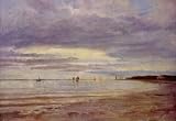 Johann Jakob Gensler (Beach at Blankenese) Art Poster Print - 11