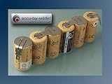 Produkt-Bild: Ersatz-Akku (Standard) - Ni-Cd - 7,2 Volt -2,0Ah f&uuml;r Gardena ACCU 90, Wolf Vario RV-E12, Bosch AGS Grasschere, Rasenkantenschere, Strauchschere.