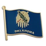 Oklahoma State Flag Pin