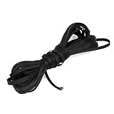 uxcell 編組スリーブ　ケーブルハーネス　ナイロン　伸縮可能　21M長さ　10mm幅