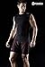Tesla Men's Cool Dry Compression Baselayer Shorts Pants Capri Tights S17-BKRZ_Large