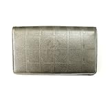 CHANEL シャネル ２つ折り長財布 A35435 SV シルバー ナイロンジャガード